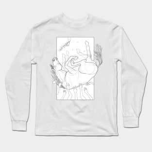 Falling horse Long Sleeve T-Shirt